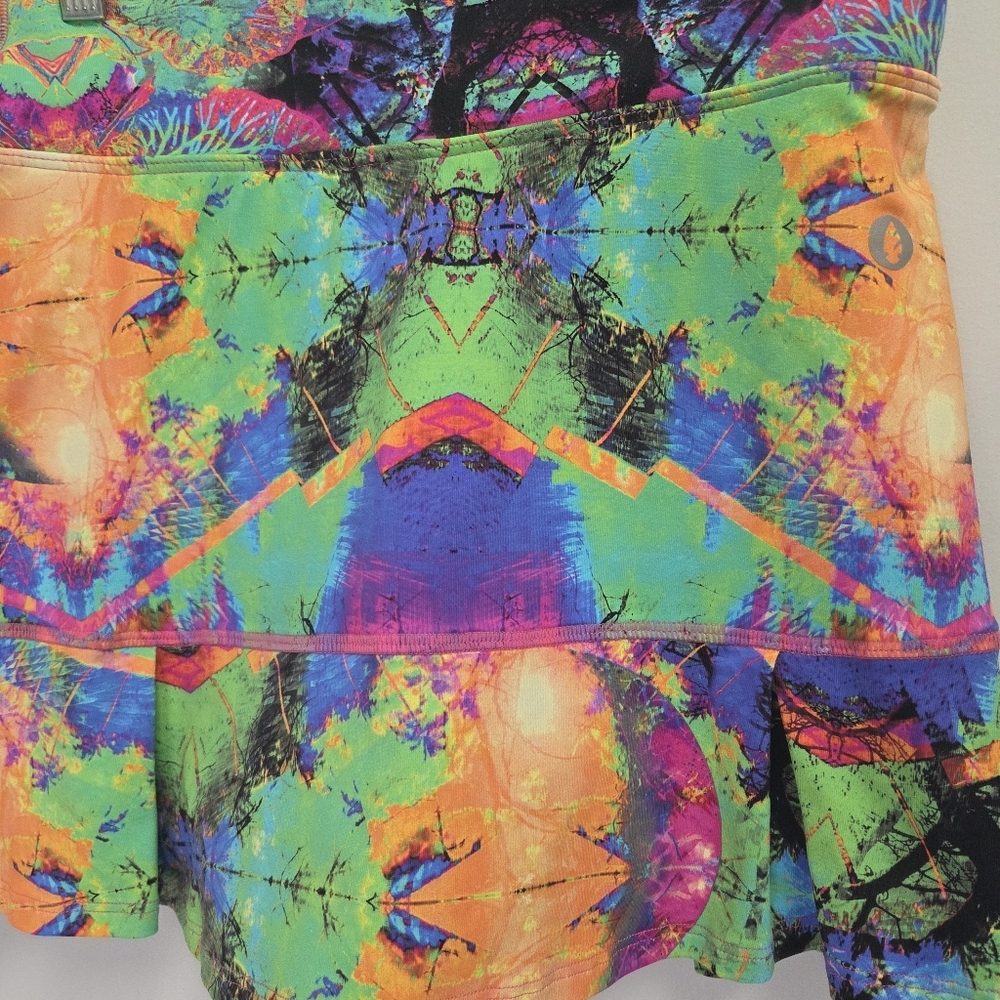 Dona Jo Skirt Skort Tennis Pickleball Colorful Mini  Athletic XS - Picture 2 of 6